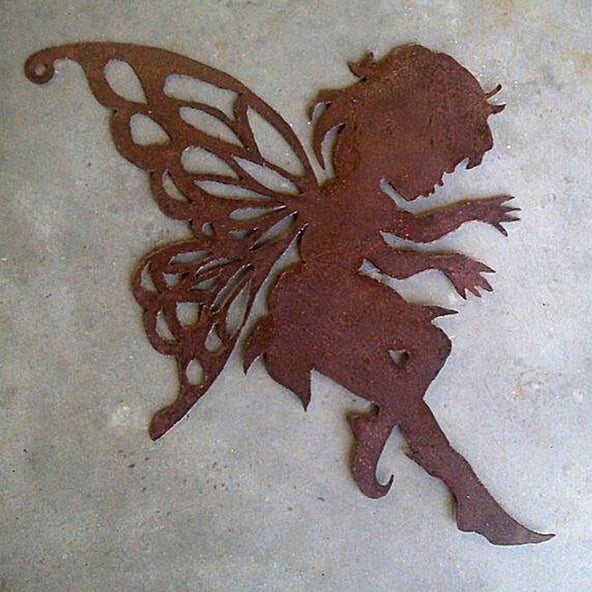 Hand cut Fairy cut out Ian and Jane Michael Designer Dirt in Albany, Western Australia 2015 Commissioned by Linda Fielding.jpg