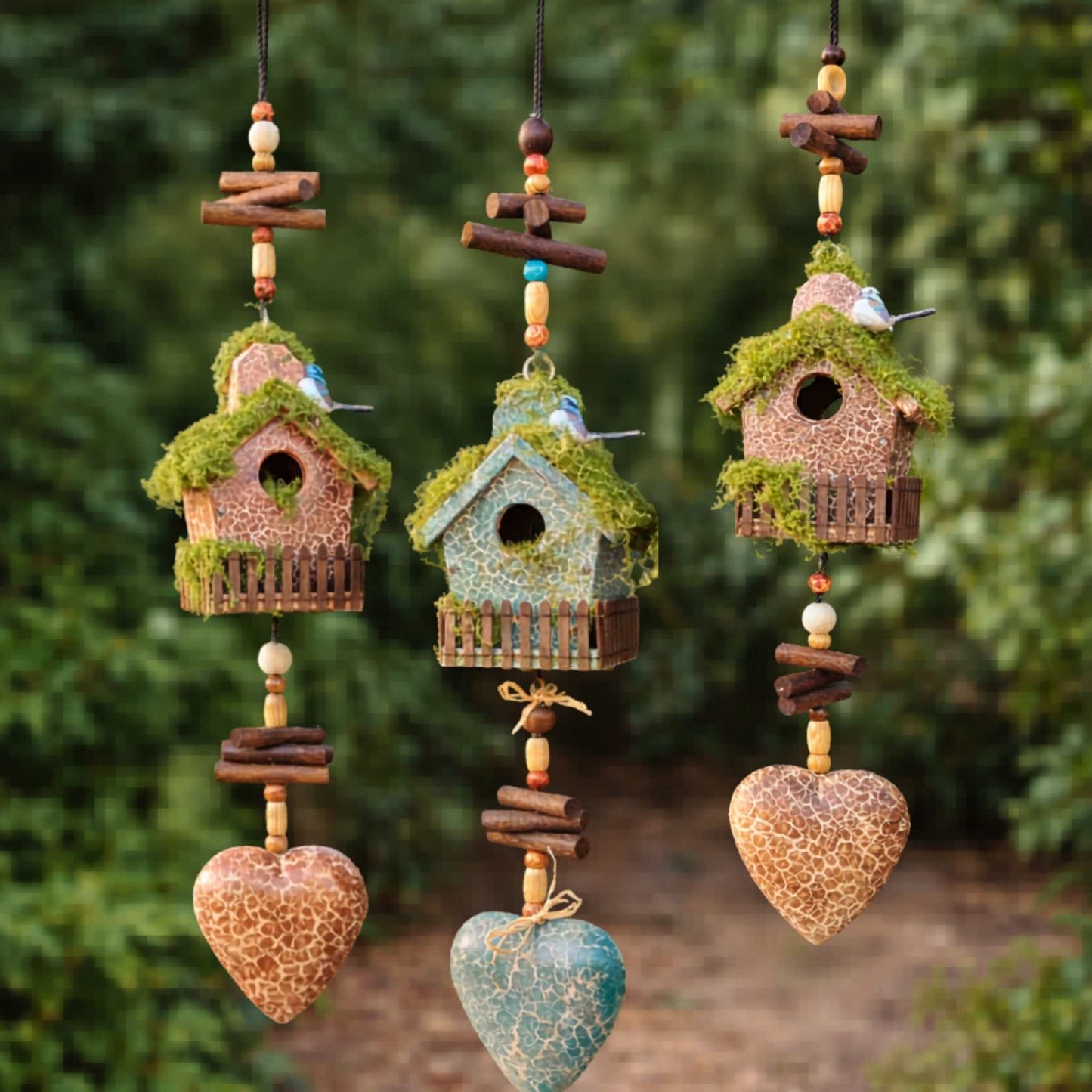 Rustic Hanging Birdhouse Workshop - Saturday 25th April 9am - 12.30pm