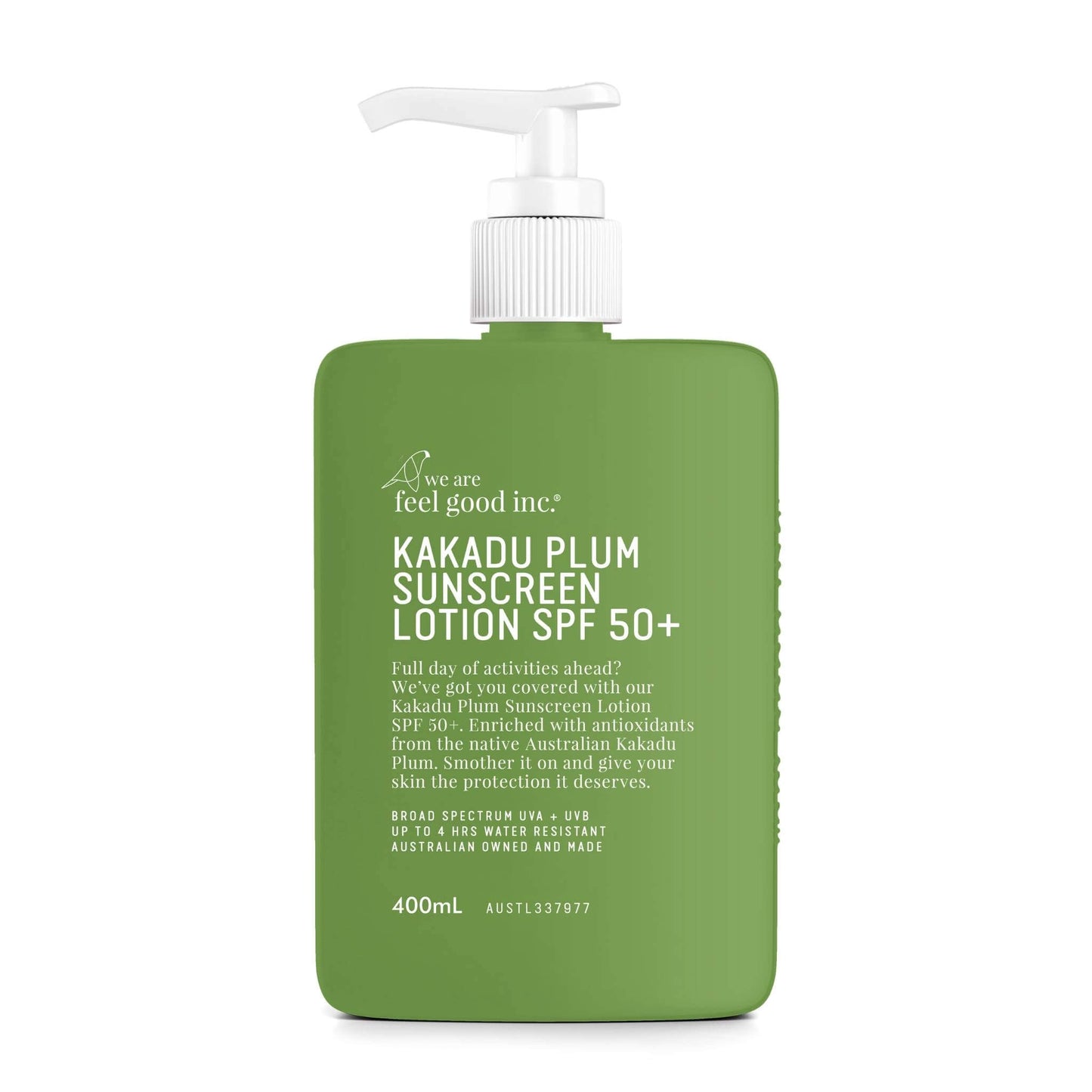 We Are Feel Good Inc Kakadu Plum Sunscreen Lotion SPF 50+