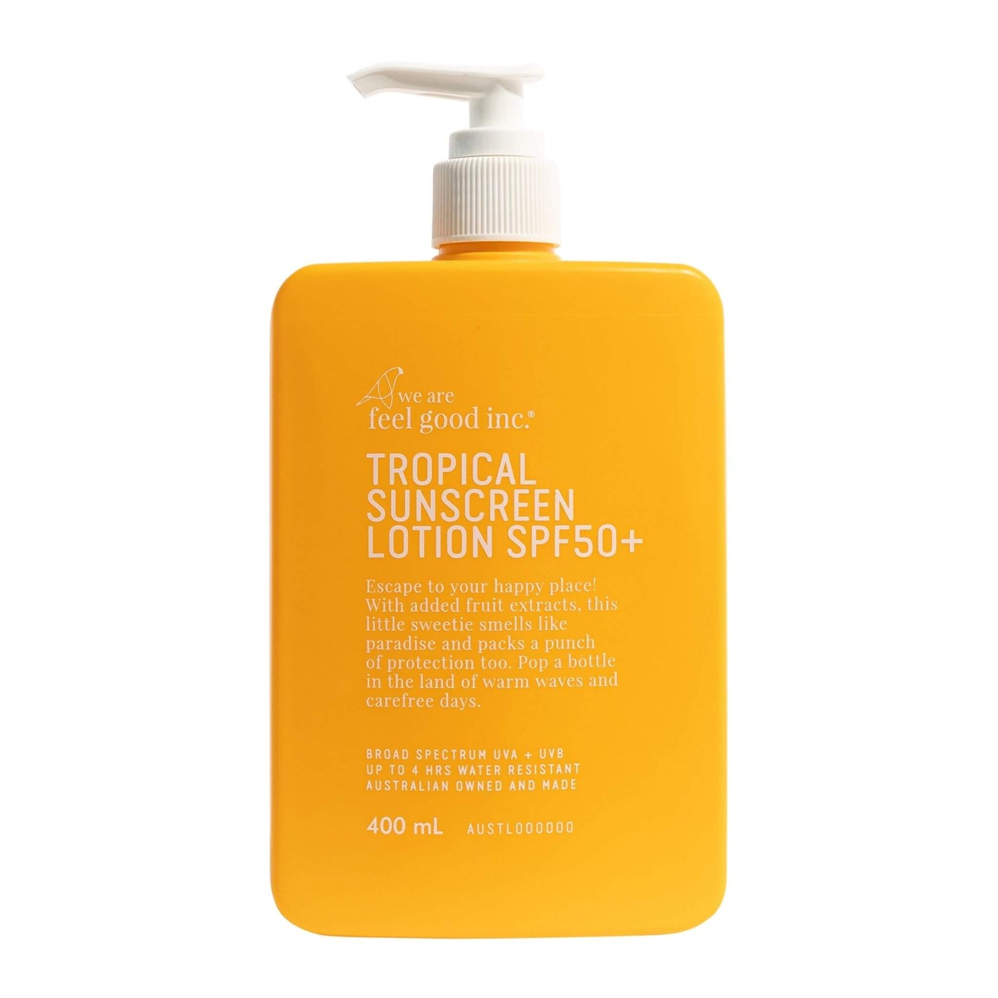 We Are Feel Good Inc Tropical Sunscreen Lotion SPF 50+