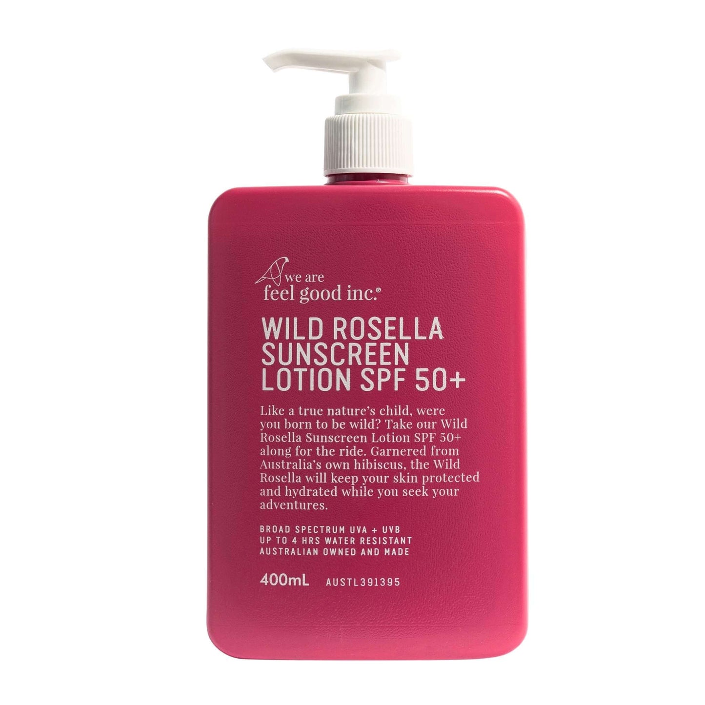 We Are Feel Good Inc Wild Rosella Sunscreen Lotion SPF 50+