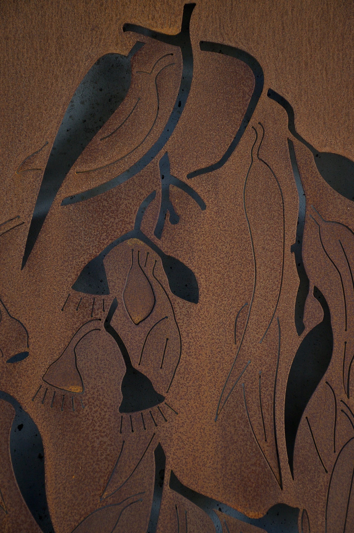 Corten screens
