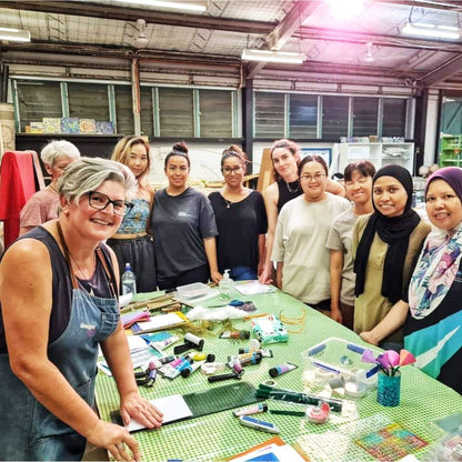 Gel Print Playground - A Creative Art Workshop - Thursday 3rd October 10 -1
