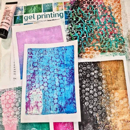 Gel Print Playground - A Creative Art Workshop - Thursday 3rd October 10 -1