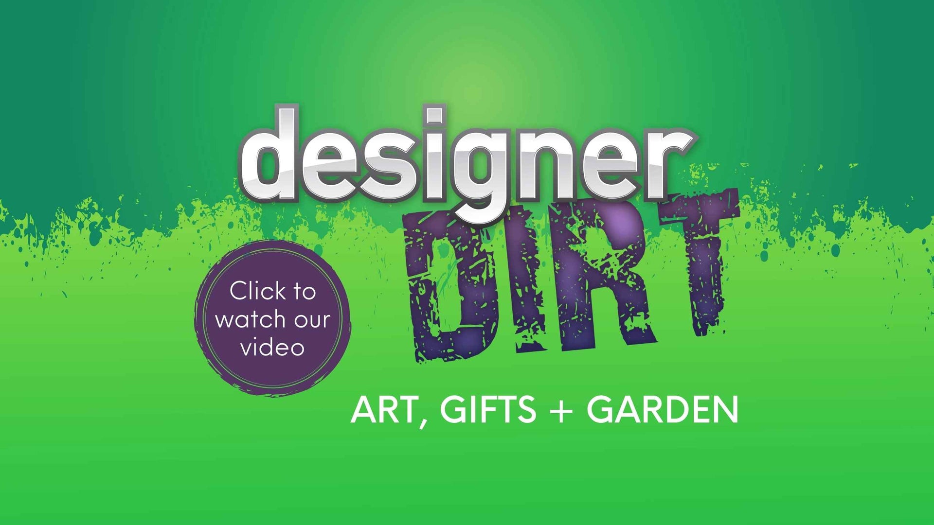 Load video: A video all about Designer Dirt.  A family owned business in Albany, Western Australia, stocking home, garden and giftware