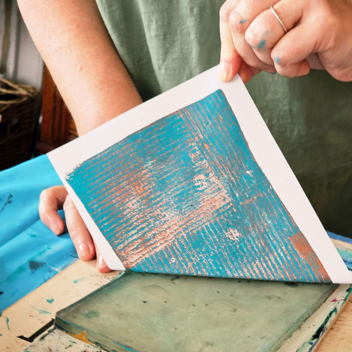 Print and Sip Workshop - Friday 2nd October 4 - 7pm