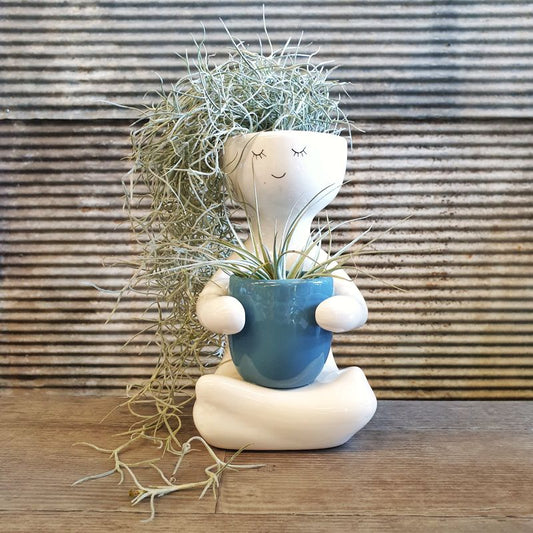 Ceramic Yoga planter