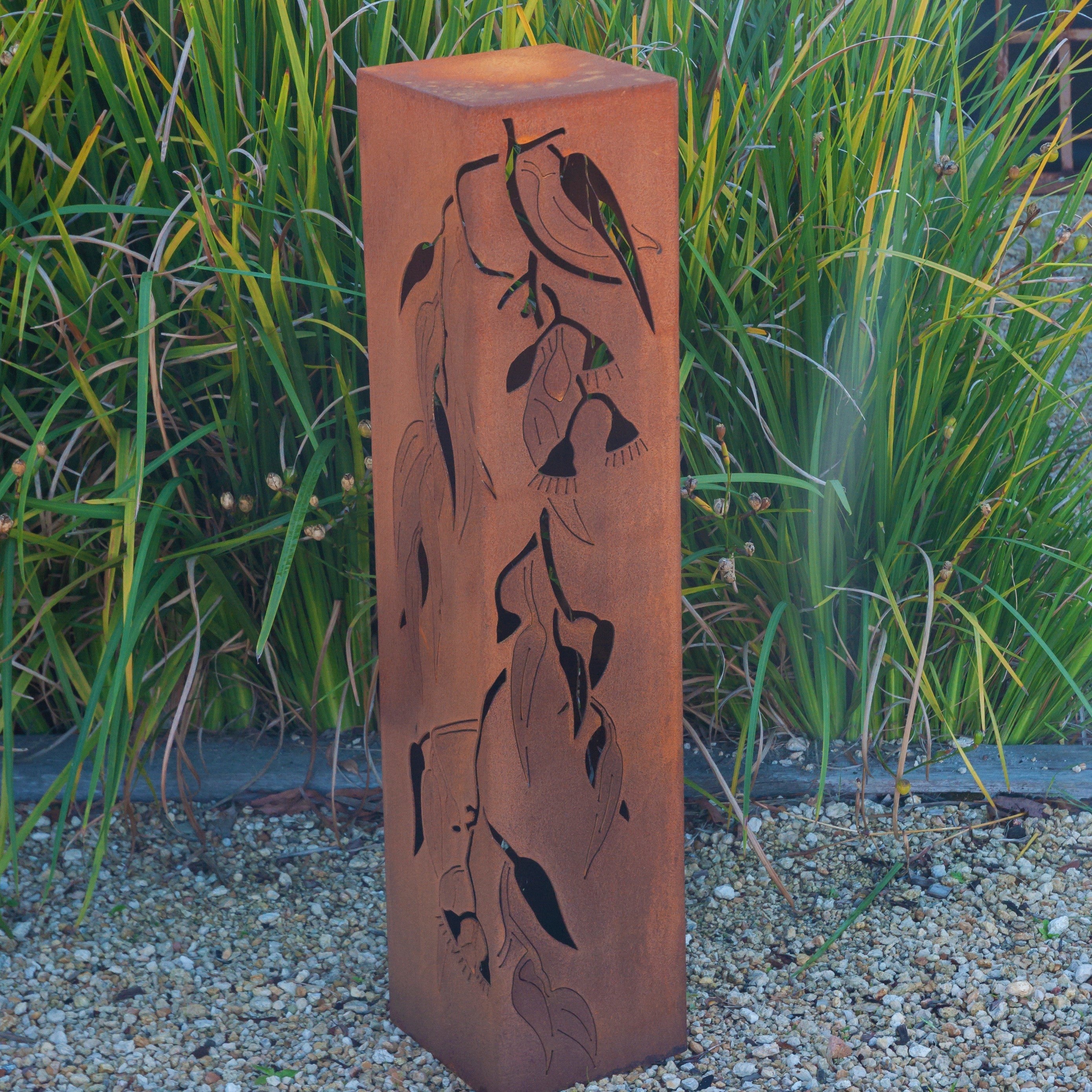 Corten Light tower - 900mm – Designer Dirt