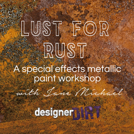 Lust for Rust Workshop - Using Specialist Paints - Sunday 8th October 10 - 12.30